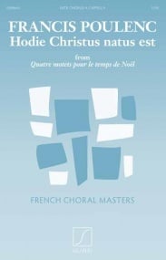 Poulenc: Hodie Christus SATB published by Salabert